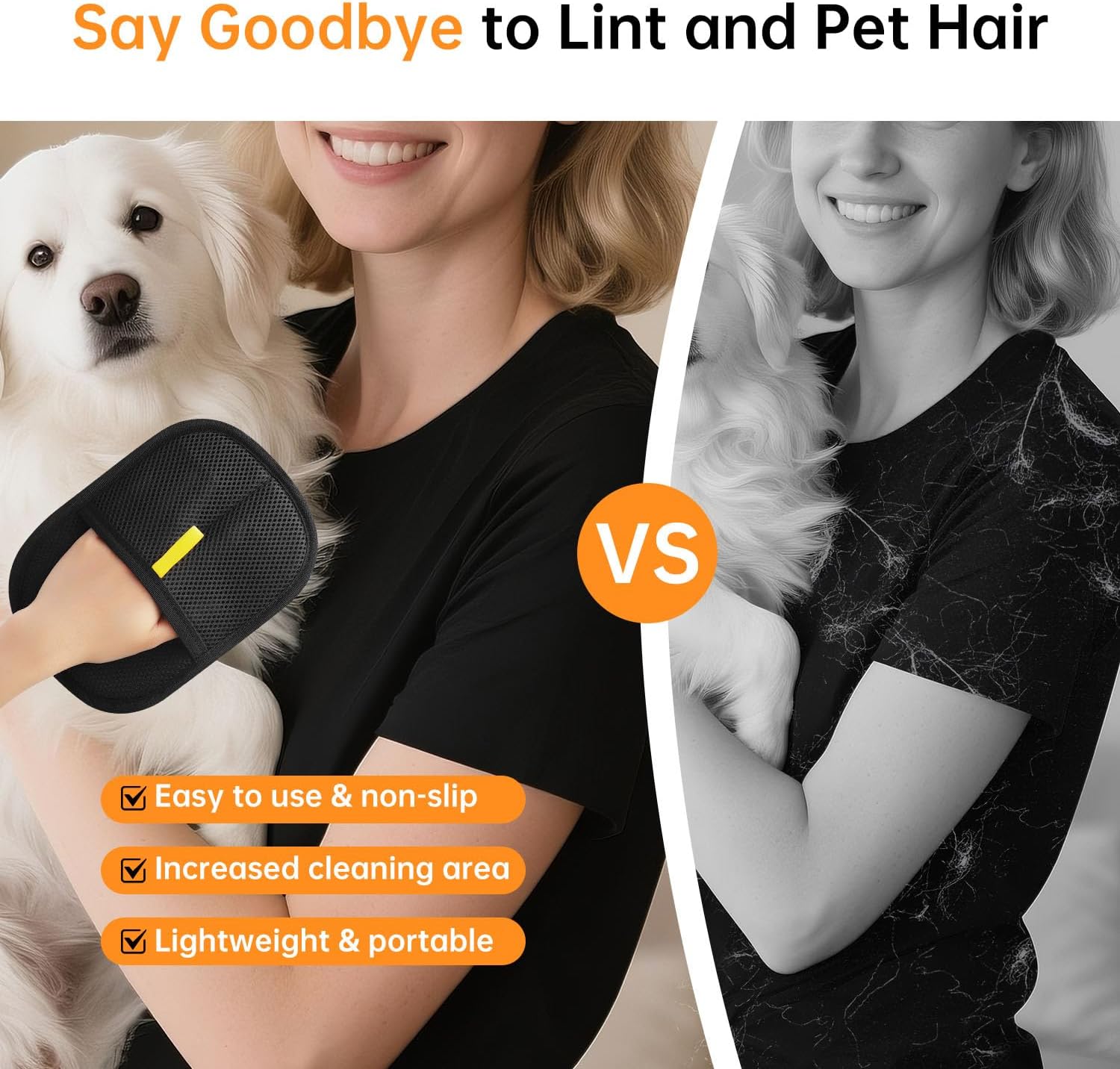 Pet Shedding Glove Pet Hair Remover