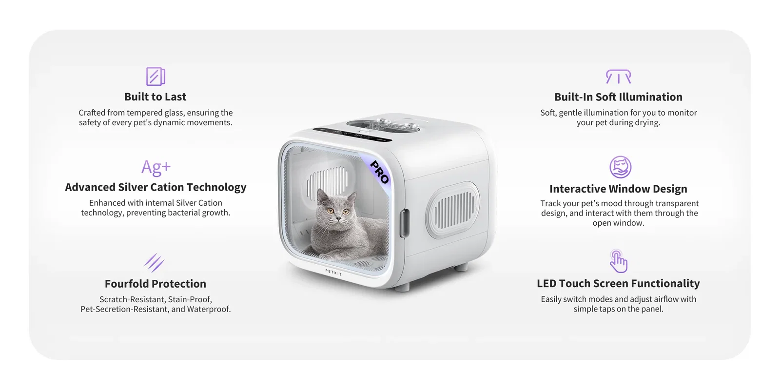 PETKIT AirSalon Max Pro Pet Dryer Box