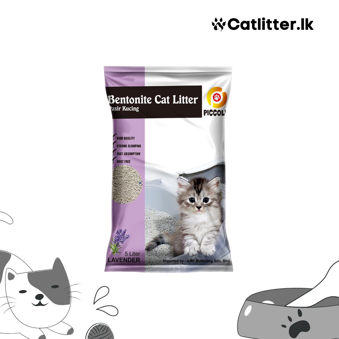 Piccolis Bentonite Cat Litter 5L/4Kg