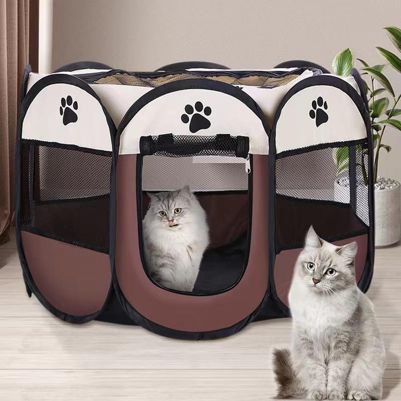 Portable Cat Play Tent – Outdoor & Indoor Pop-Up Pet Shelter