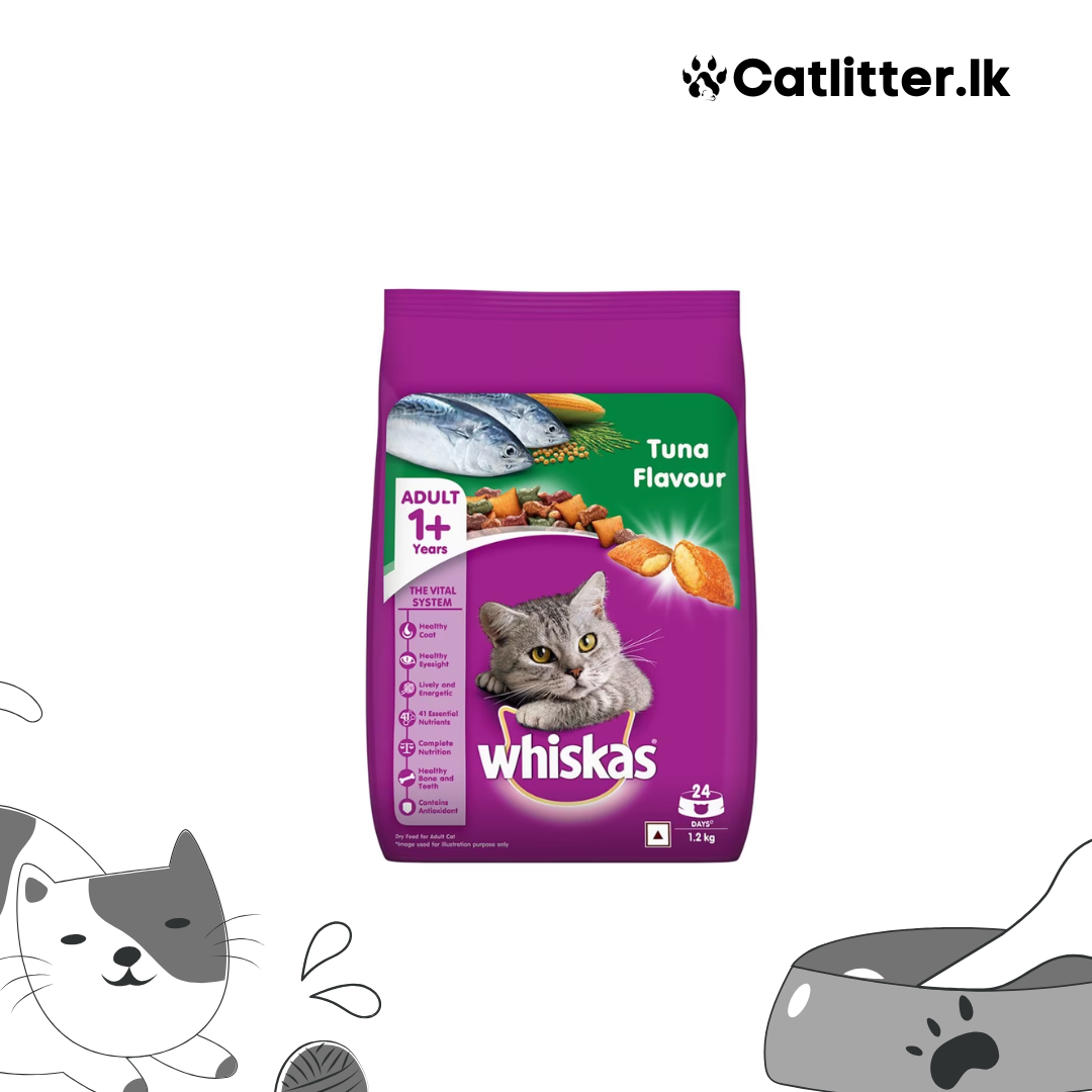 Whiskas Cat Adult Dry Food 480G