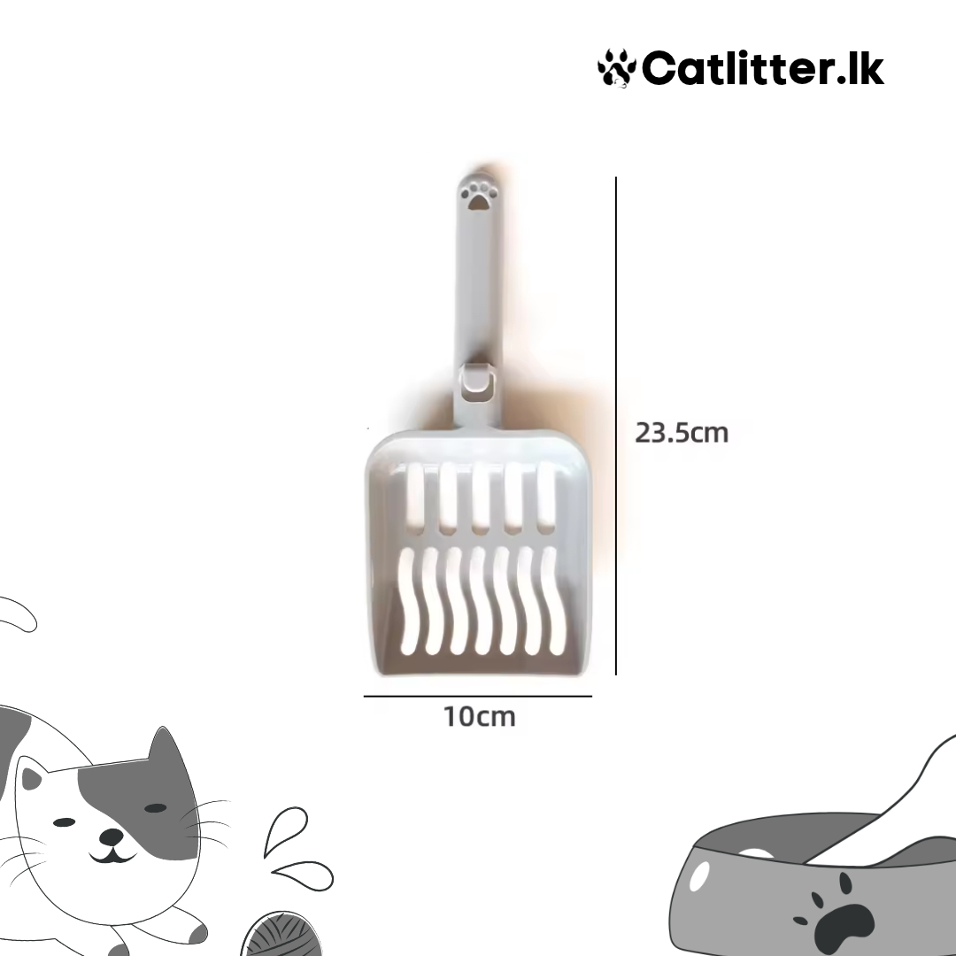 Sifter With Angle Litter Scoop