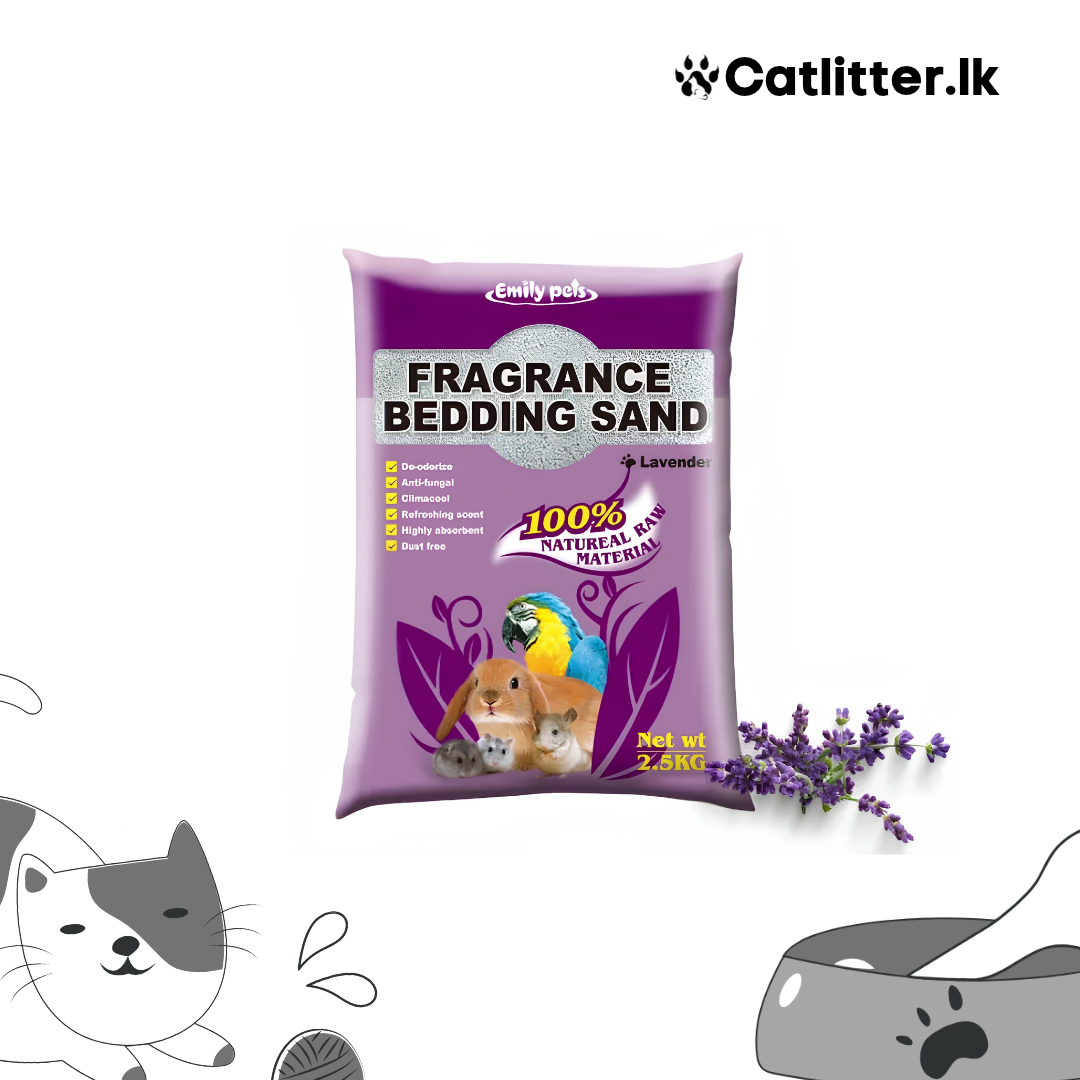 Emily Pet Fragrance Bedding Sand (Lavender) 2.5KG