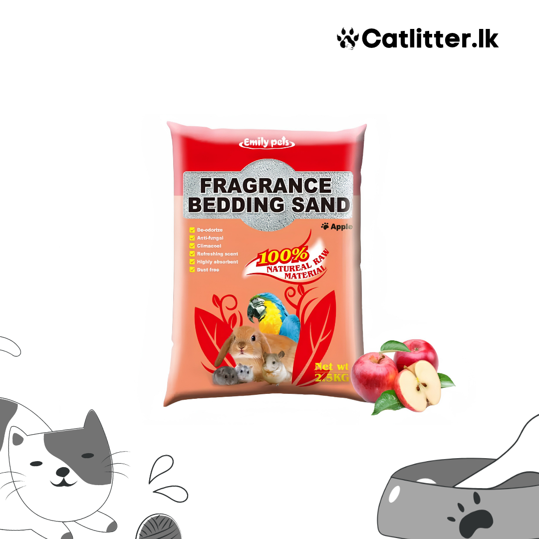 Emily Pet Fragrance Bedding Sand (Apple) 2.5KG
