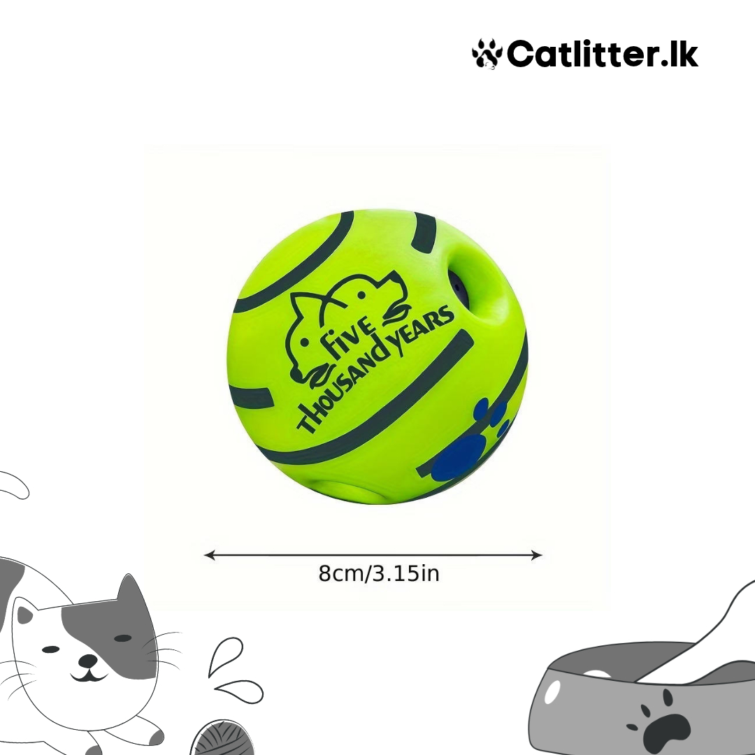 Pet Sound Ball Toy 8cm
